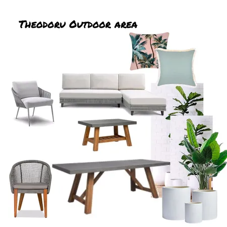 Theodoru Outdoor deck Interior Design Mood Board by marie on Style Sourcebook