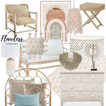 boho mood board Interior Design Mood Board by Flawless Interiors Melbourne on Style Sourcebook