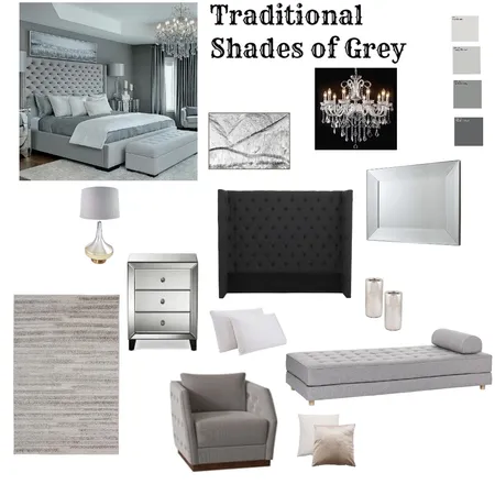 Traditional Bedroom Interior Design Mood Board by Macdonpa on Style Sourcebook