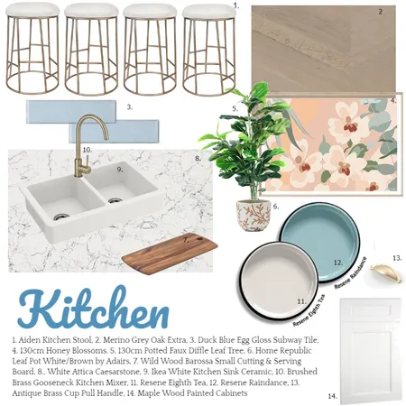 Kitchen Interior Design Mood Board by Amanda Smee on Style Sourcebook