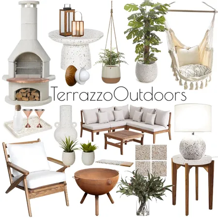 terrazzo outdoors Interior Design Mood Board by belinda__brady on Style Sourcebook