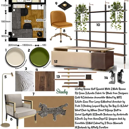 office Interior Design Mood Board by viktoria.m on Style Sourcebook