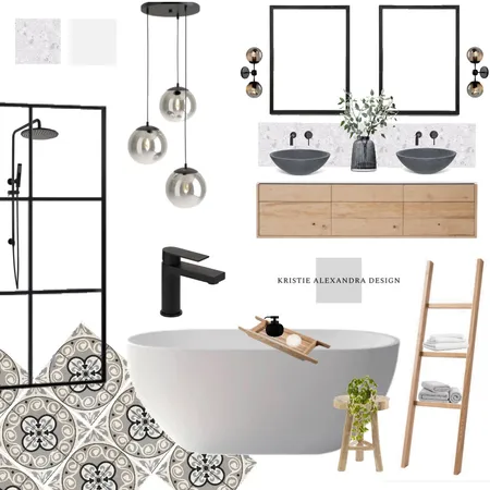 Master Bathroom Interior Design Mood Board by KristieNorton on Style Sourcebook