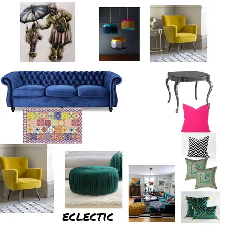 1st moodboard eclectic Interior Design Mood Board by Ramokone on Style Sourcebook