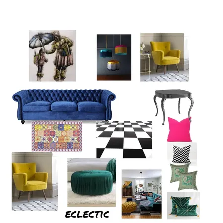 1st moodboard eclectic Interior Design Mood Board by Ramokone on Style Sourcebook