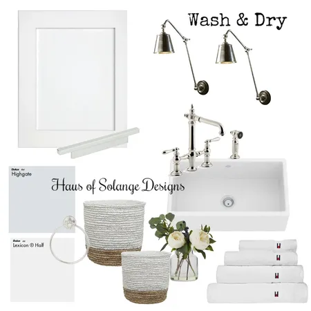 Laundry Room Interior Design Mood Board by solange1992 on Style Sourcebook