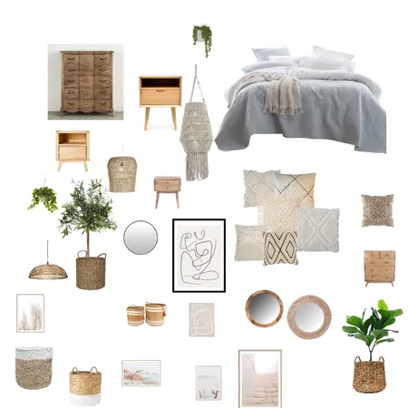 Boho Interior Design Mood Board by marybella on Style Sourcebook