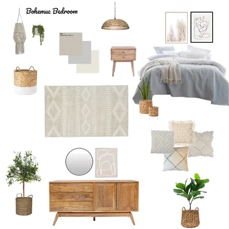 Boho Interior Design Mood Board by marybella on Style Sourcebook