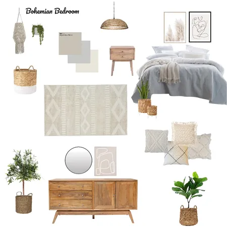 Boho Interior Design Mood Board by marybella on Style Sourcebook