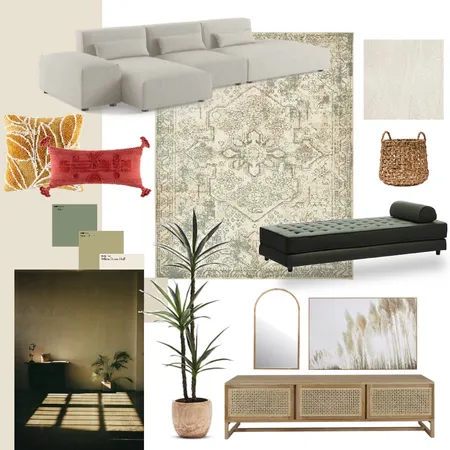 Olive/Nude Interior Design Mood Board by Salma-m on Style Sourcebook