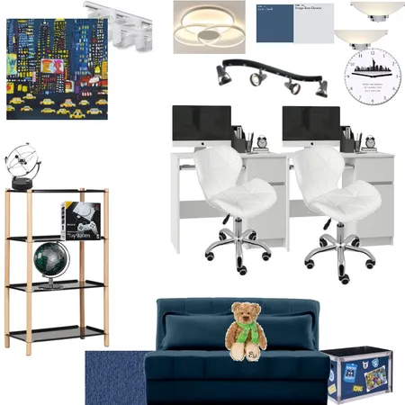 M9 Kids' Room Sampleboard Interior Design Mood Board by Allex on Style Sourcebook