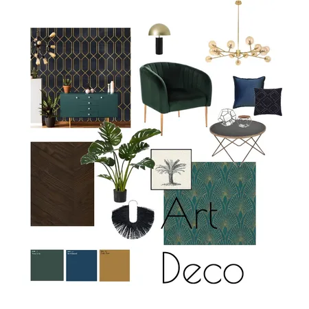 Art deco Interior Design Mood Board by Ashleigh Charlotte on Style Sourcebook