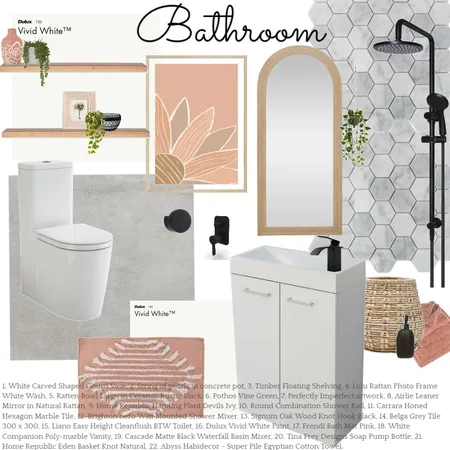 bathroom Interior Design Mood Board by Amanda Smee on Style Sourcebook