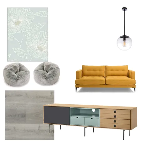 Media Room Interior Design Mood Board by Annalei May Designs on Style Sourcebook
