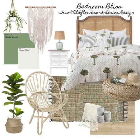 Coastal boho Interior Design Mood Board by Two Wildflowers on Style Sourcebook