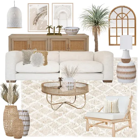 Natural living Interior Design Mood Board by Thediydecorator on Style Sourcebook
