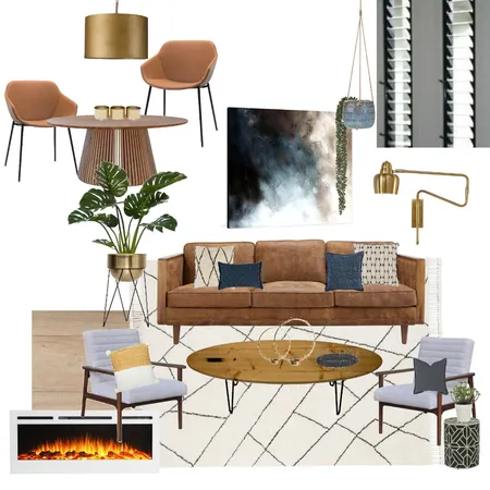 Mel's Living room Interior Design Mood Board by BRAVE SPACE interiors on Style Sourcebook