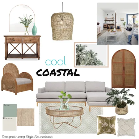 Cool Coastal Interior Design Mood Board by Vanilla Bean Styling on Style Sourcebook