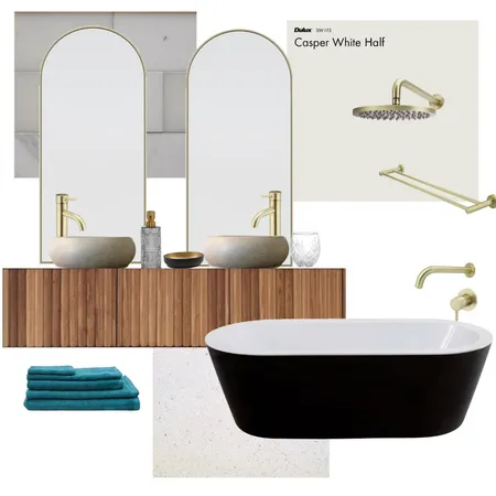 Art Deco Bathroom Interior Design Mood Board by lgubbels on Style Sourcebook