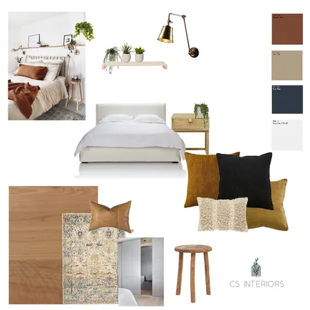 Snez Bedroom Interior Design Mood Board by CSInteriors on Style Sourcebook