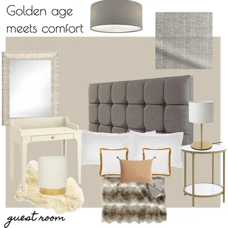 Julia Pamplona - Guest Room Interior Design Mood Board by RLInteriors on Style Sourcebook