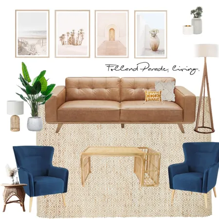 Folland Pde // L I V I N G . Interior Design Mood Board by emmapontifex on Style Sourcebook