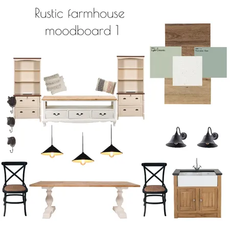 farmhouse Interior Design Mood Board by MfWestcoast on Style Sourcebook