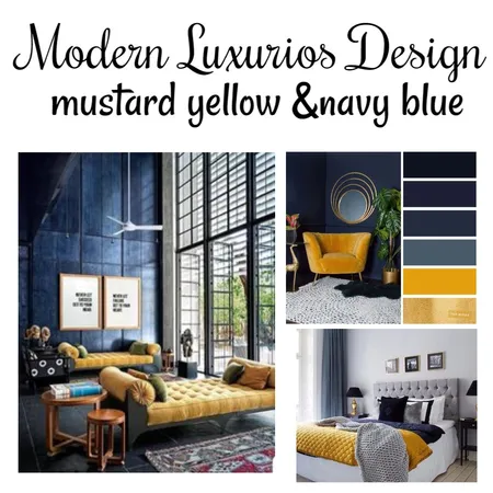 navy blue Interior Design Mood Board by toka on Style Sourcebook