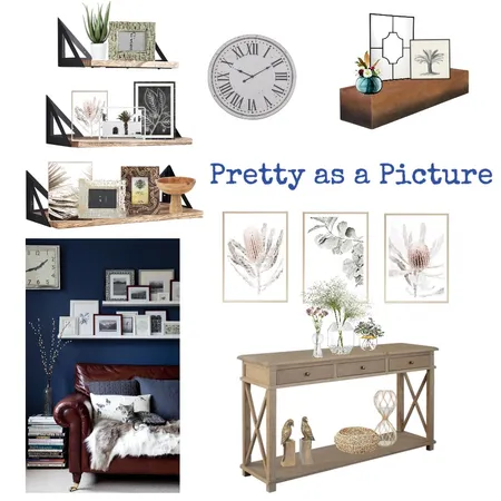 Pretty as a Picture Interior Design Mood Board by Johnna Ehmke on Style Sourcebook