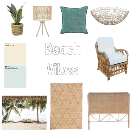 Beach Vibe Interior Design Mood Board by Cathsstyle on Style Sourcebook