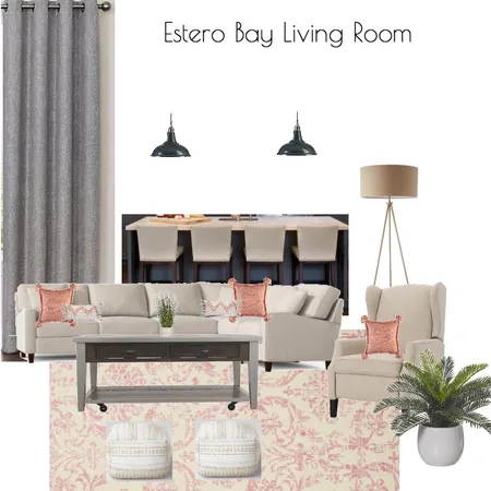 Estero Bay Living Room Interior Design Mood Board by kjensen on Style Sourcebook