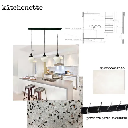 Kitchenette Interior Design Mood Board by lodechocha on Style Sourcebook