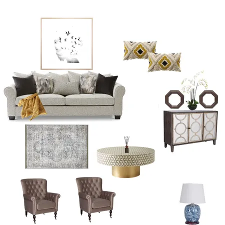 Makrexeni Formal Lounge Interior Design Mood Board by Sophistique on Style Sourcebook