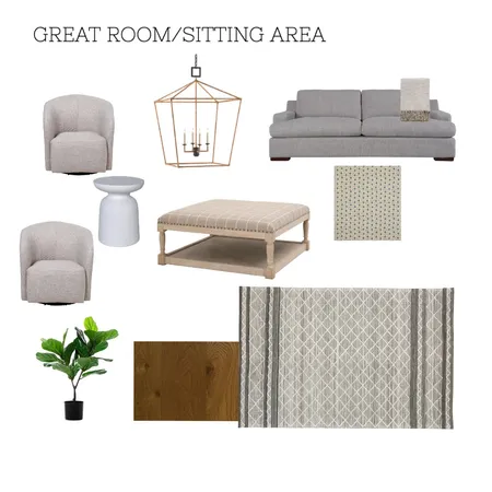 Hobelmann Great Room Interior Design Mood Board by AnnieStaley on Style Sourcebook