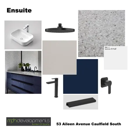 Caulfield South_Ensuite Interior Design Mood Board by Huug on Style Sourcebook