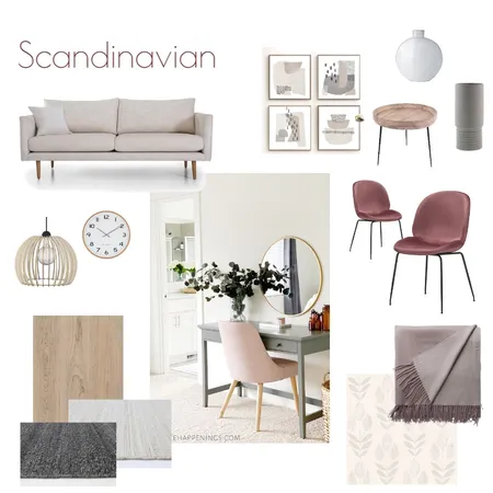 Scandinavian Mood Board Interior Design Mood Board by Fernanda on Style Sourcebook