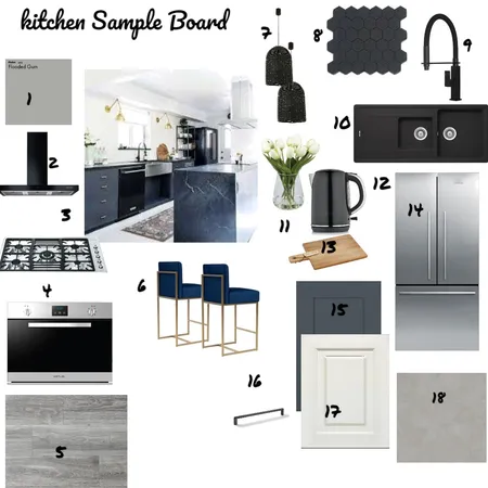 Kitchen Sample Board Interior Design Mood Board by Nelly_s on Style Sourcebook