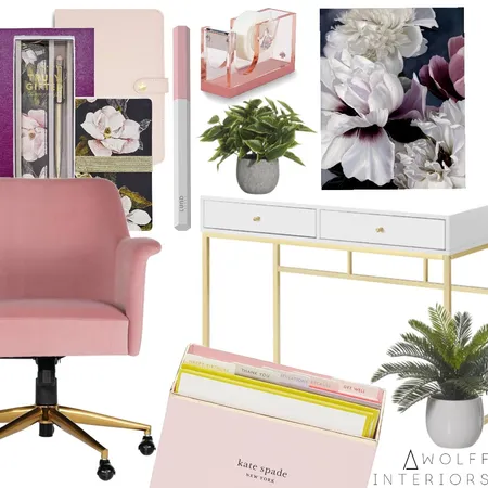 Home Office Look 5 Interior Design Mood Board by awolff.interiors on Style Sourcebook