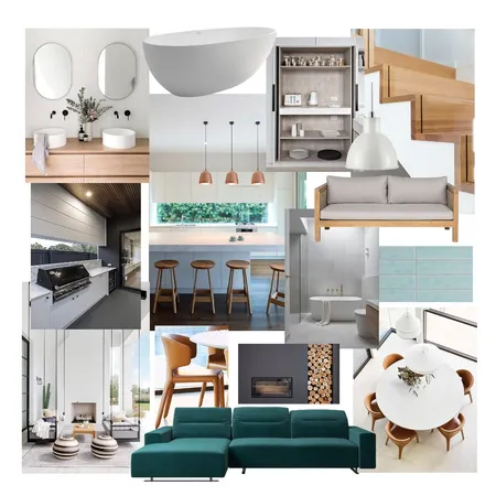 Contemporary Streamlined Design Interior Design Mood Board by nicoleaitken on Style Sourcebook