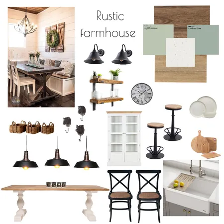 farmhouse Interior Design Mood Board by MfWestcoast on Style Sourcebook