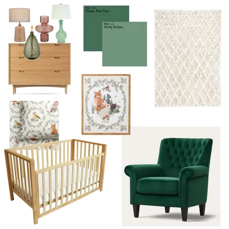 Baby M Nursery Interior Design Mood Board by JessicaMM on Style Sourcebook