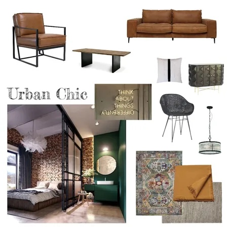 Urban Chic Mood Board Interior Design Mood Board by Fernanda on Style Sourcebook