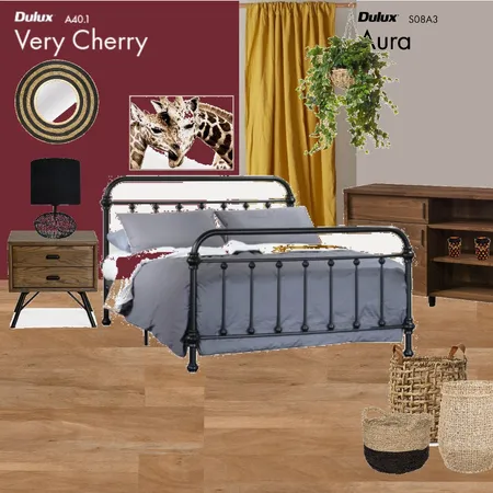 Jungle Vibe Bedroom Interior Design Mood Board by HGInteriorDesign on Style Sourcebook