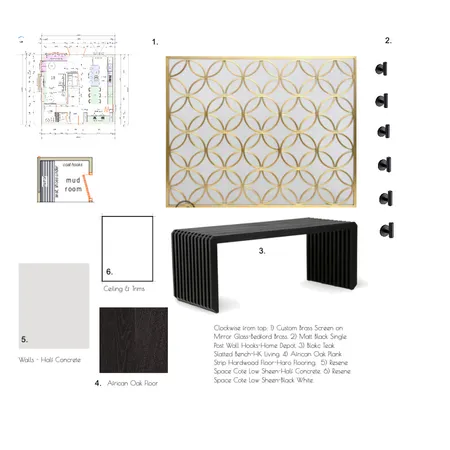 Mud room Interior Design Mood Board by KG on Style Sourcebook