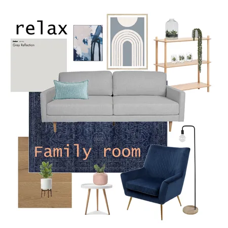 Family room Interior Design Mood Board by Carly Thorsen Interior Design on Style Sourcebook