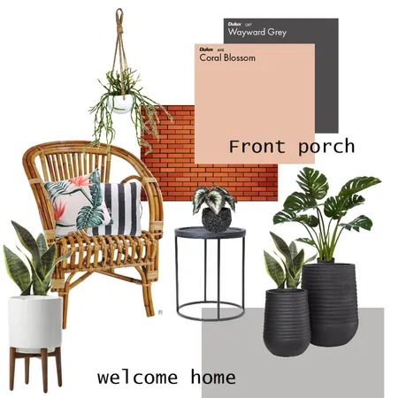 Front Porch Interior Design Mood Board by Carly Thorsen Interior Design on Style Sourcebook