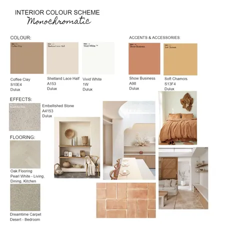 Terracotta Dream Colour Scheme Interior Design Mood Board by SALT SOL DESIGNS on Style Sourcebook