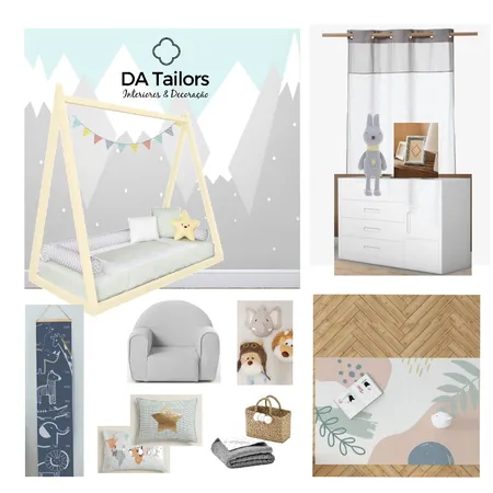 Toddler Bedroom Animal Inspiration 2 Interior Design Mood Board by DA Tailors on Style Sourcebook