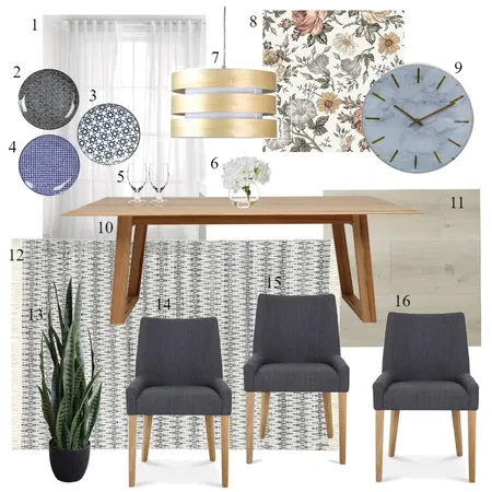 Dining Room Interior Design Mood Board by Ahysampv on Style Sourcebook