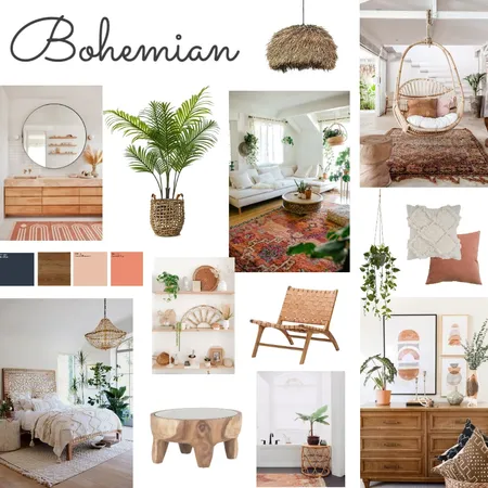 Bohemian Interior Design Mood Board by Jacqui on Style Sourcebook